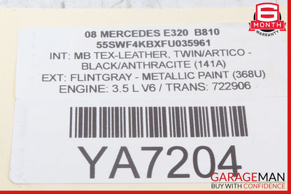 03-12 Mercedes W211 E350 CLS550 Front Left Seat Adjustment Control Module OEM