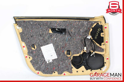 08-09 Mercedes W221 S63 AMG Front Right Passenger Side Door Panel Black OEM