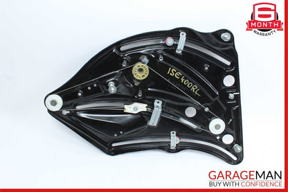 10-16 Mercedes E350 E550 Coupe Rear Left Door Window Regulator Frame w/o Motor