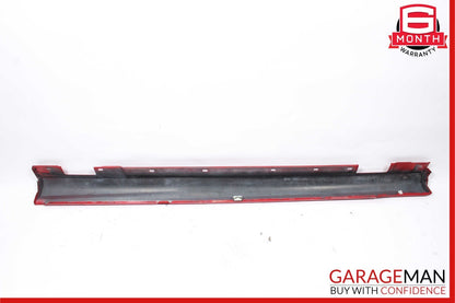 08-14 Mercedes W204 C300 C350 Sport Right Rocker Panel Side Skirt Opal Red