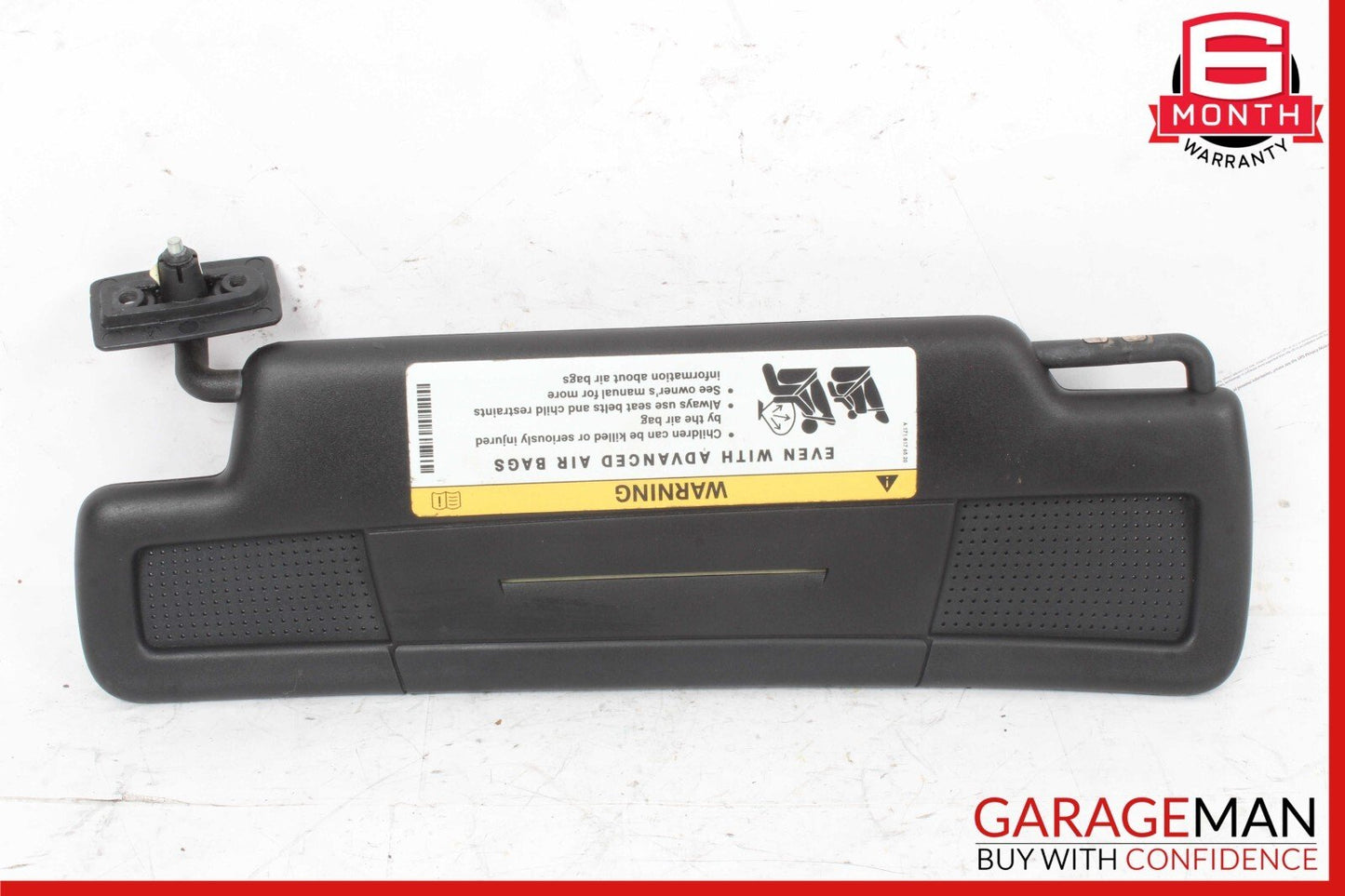 12-20 Mercedes R172 SLK350 Front Right Side Sun Visor Sunvisor Shade Cover
