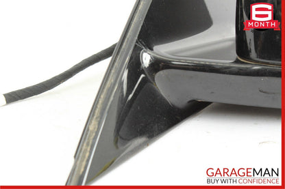 10-13 Mercedes W212 E350 E550 Left Driver Side Rear View Door Mirror Black OEM