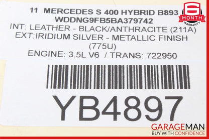 07-13 Mercedes W221 S400 S550 CL550 Delphi Ignition Coil A0001502780 OEM