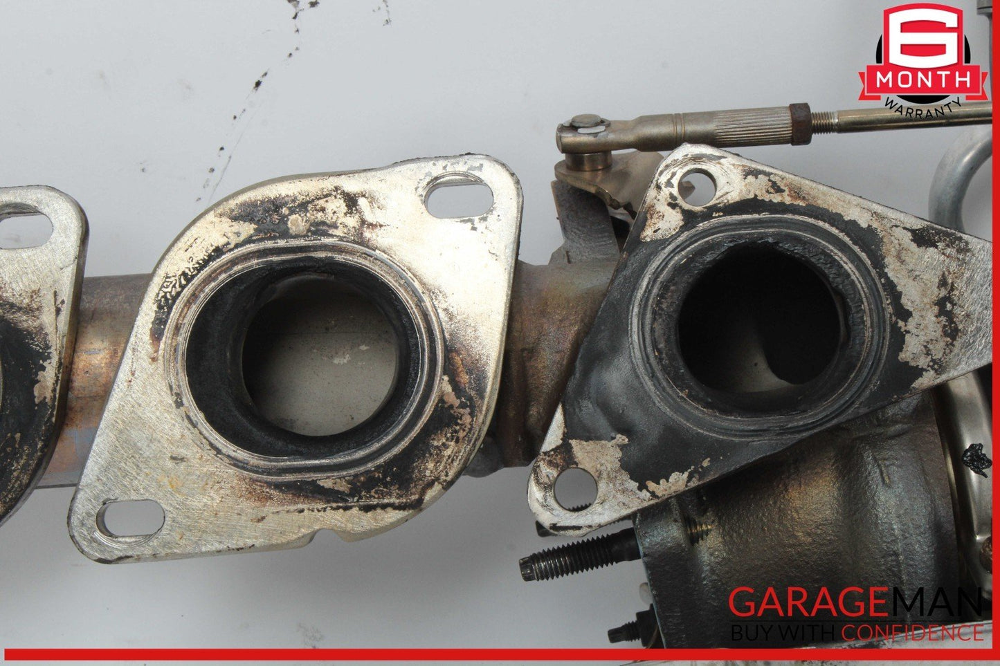 11-16 Mercedes X166 GL450 GL550 Left Turbocharger Turbo Charger Manifold OEM