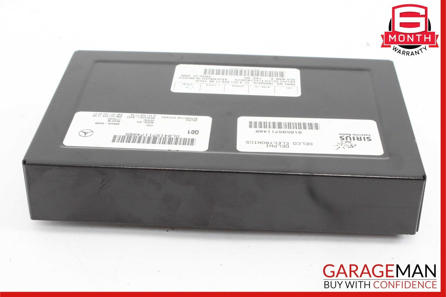 07-14 Mercedes CL550 S350 S550 SLK350 Sirius Satellite Radio Module Receiver