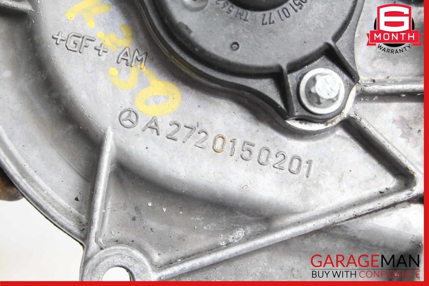 05-13 Mercedes W164 ML350 E550 Front Left Side Engine Timing Chain Cover Plate