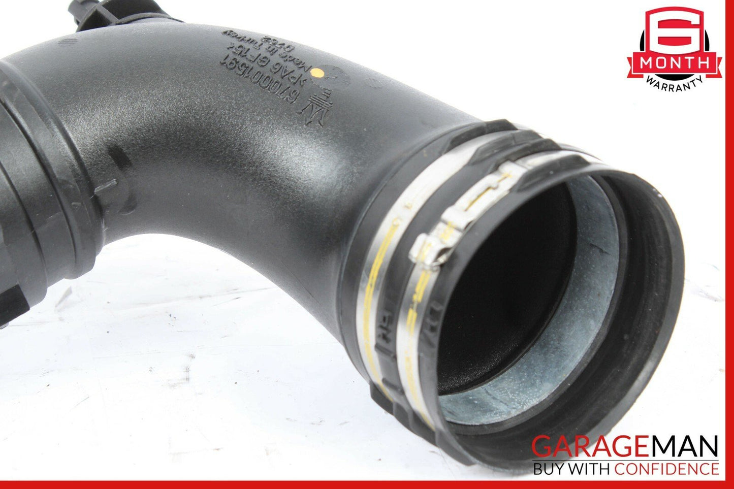 14-17 Maserati Ghibli S Left Side Turbo Intercooler Hose Air Duct Tube Assembly