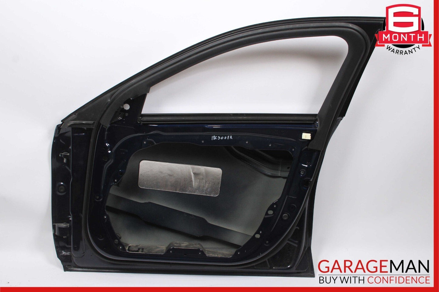 15-18 Mercedes W205 C300 Front Right Passenger Side Exterior Door Shell Blue OEM