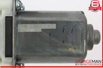 17-20 BMW 530E Front Left Driver Side Window Regulator Motor 7455082 OEM