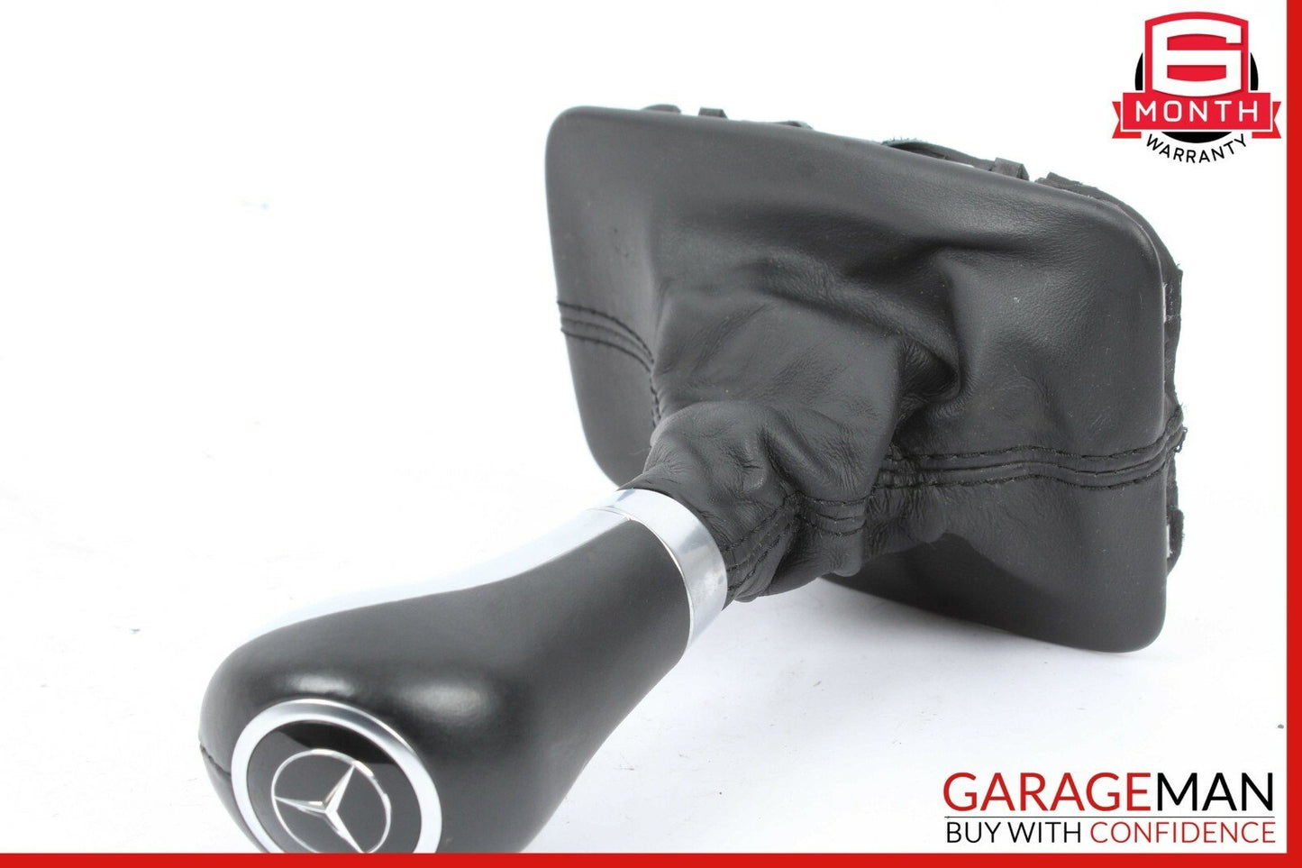 12-14 Mercedes W204 C300 C350 Shift Shifter Knob Boot Cover Black OEM