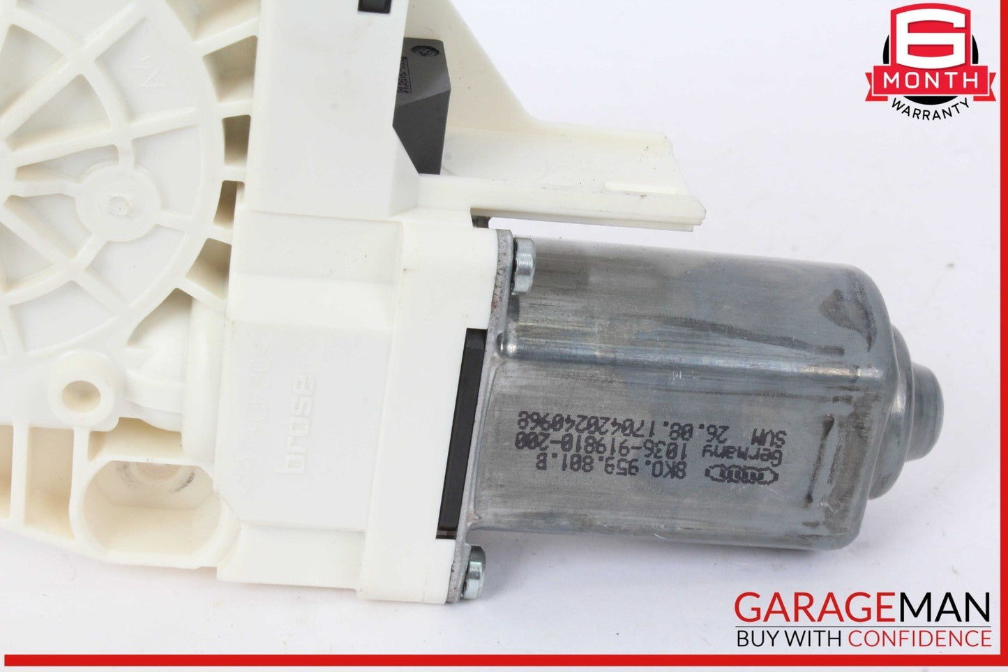12-18 Audi A6 SQ5 Front Left Driver Side Window Regulator Motor 8K0959801B OEM