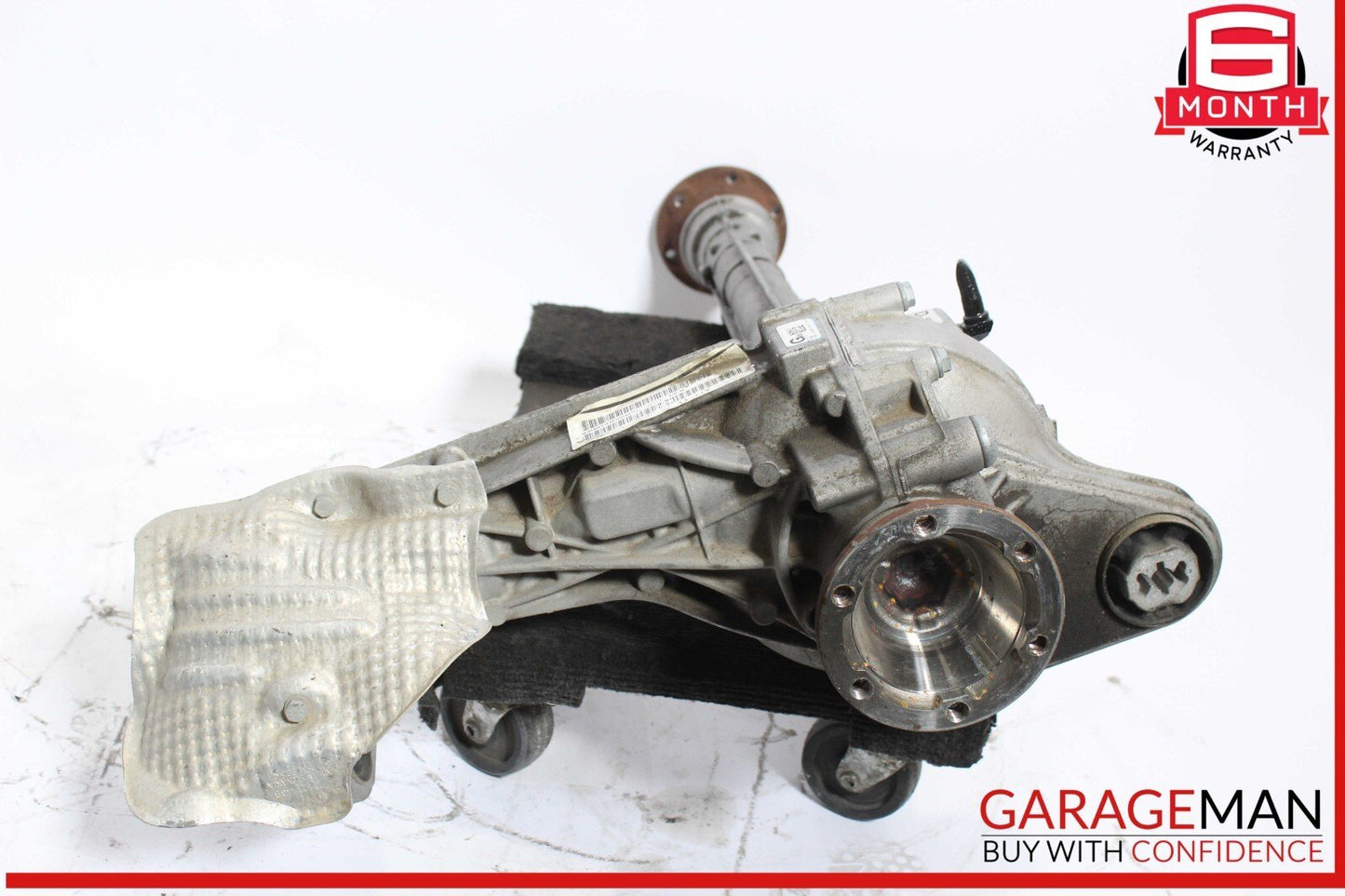 11-18 Porsche Cayenne 958 Turbo S Front Differential Axle Carrier Diff OEM