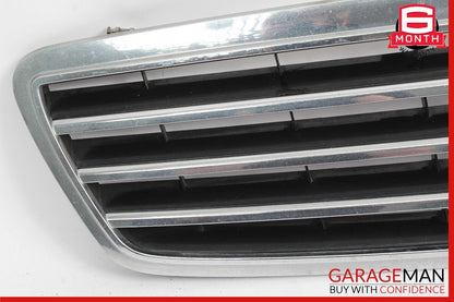 05-07 Mercedes W203 C230 Front Hood Radiator Grille Grill Trim Cover Chrome OEM