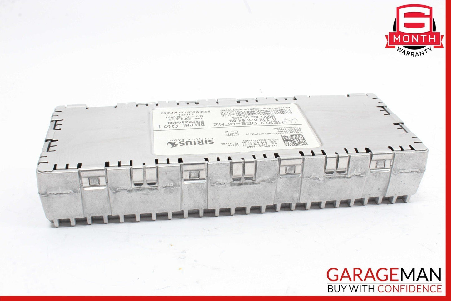 10-17 Mercedes W212 E550 C250 C300 Sirius Satellite Radio Receiver Module Unit