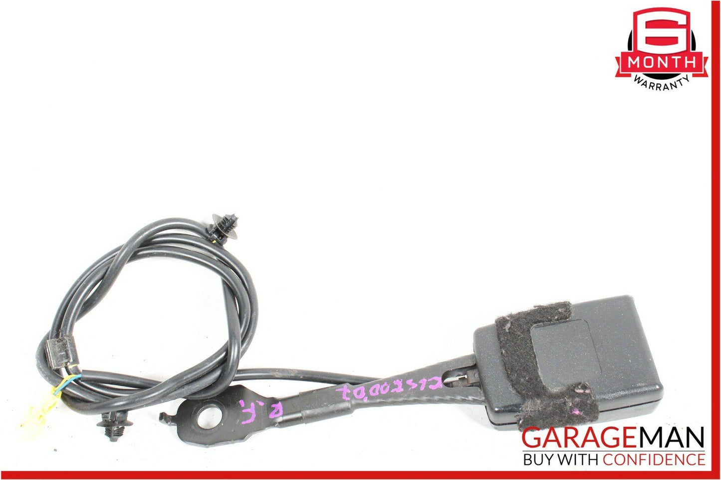 03-09 Mercedes CLS500 E55 AMG Front Right Passenger Side Seat Belt Buckle OEM