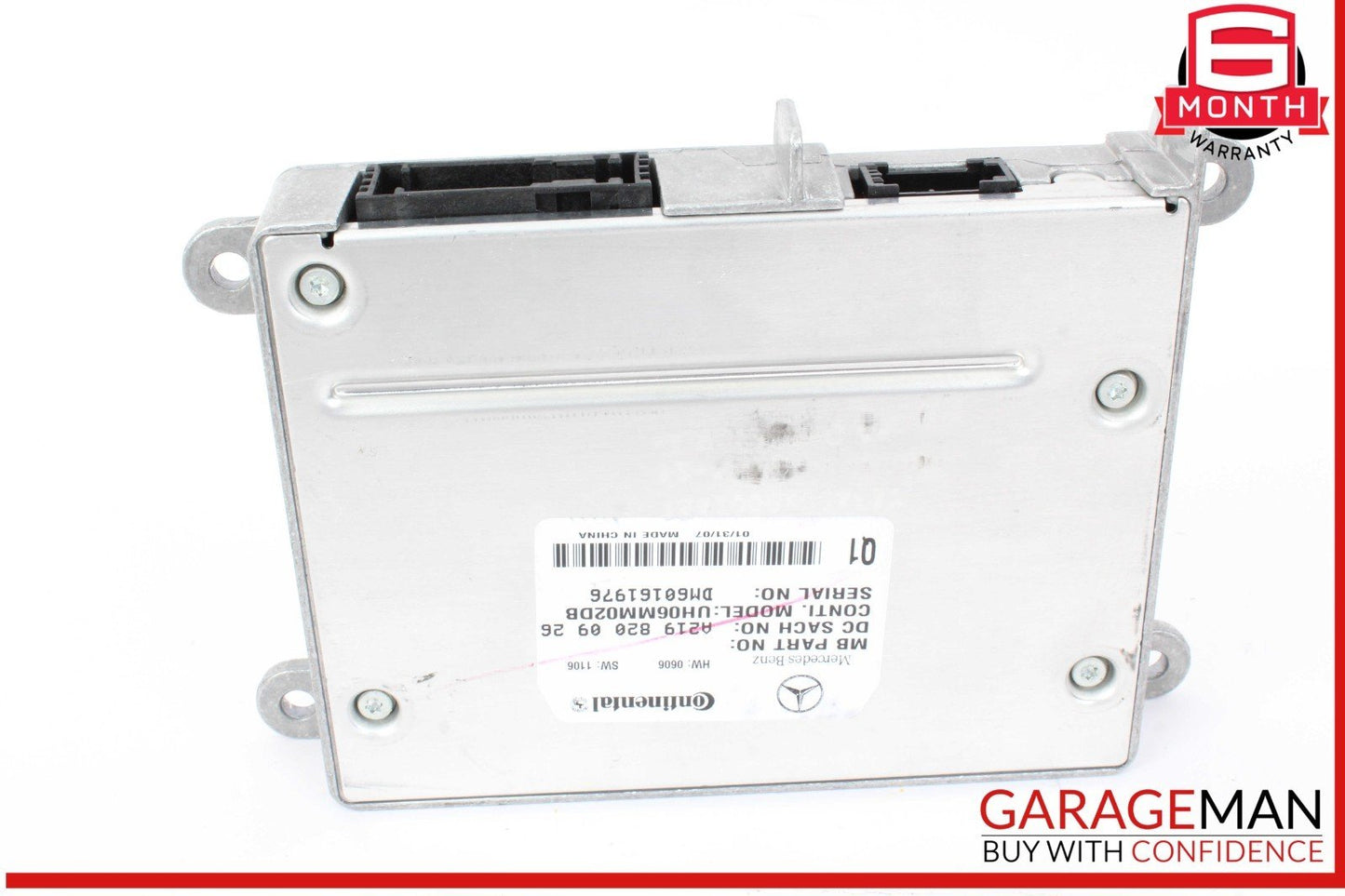06-12 Mercedes X164 GL450 4MATIC Communication Control Module 2198200926 OEM