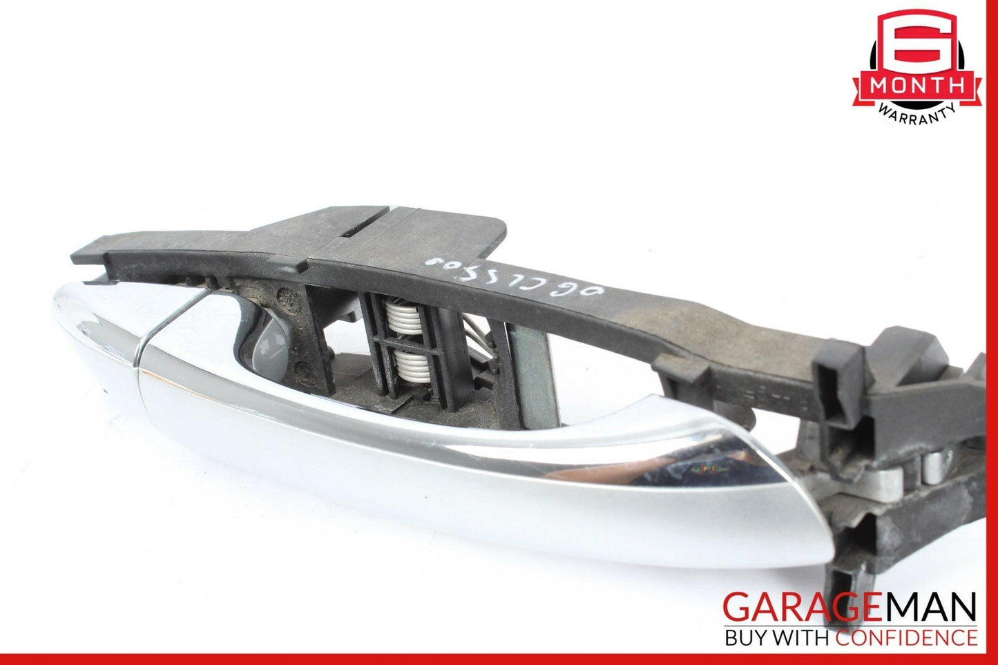 06-11 Mercedes W219 CLS500 Rear Right Side Exterior Door Handle Iridium Silver
