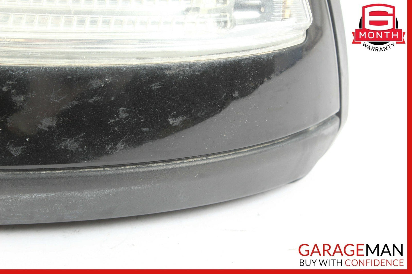 08-09 Mercedes W204 C280 C63 AMG Front Left Side Mirror Rear View Door Black