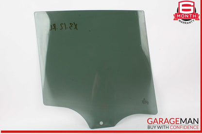 11-17 BMW X3 Rear Left Driver Side Door Window Glass OEM
