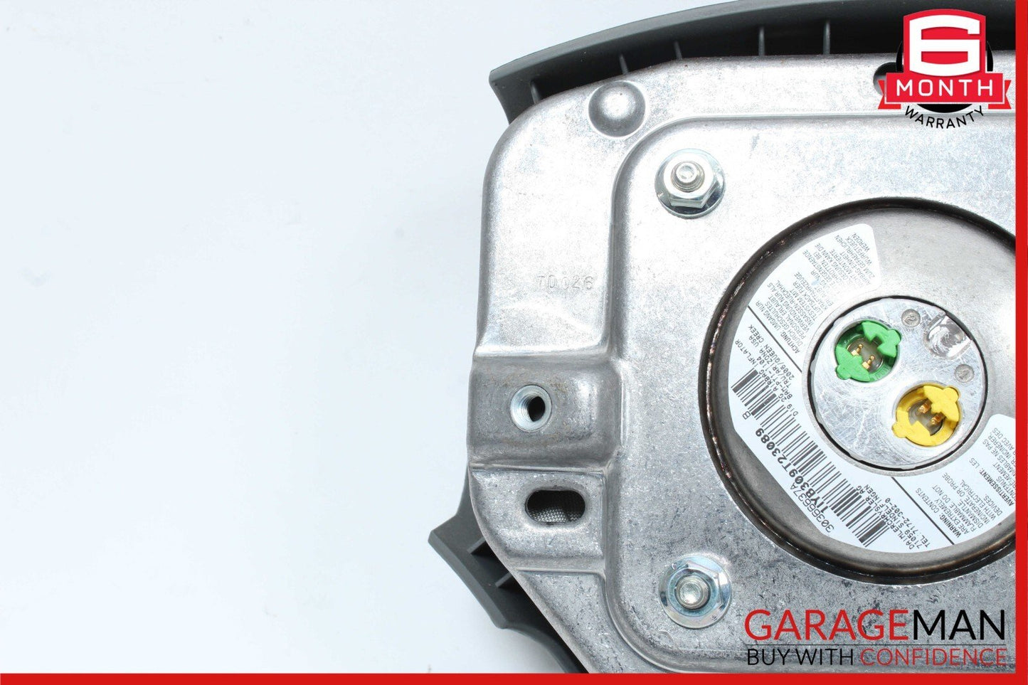 06-08 Mercedes W251 R350 ML500 GL450 Driver Steering Wheel Airbag Grey OEM