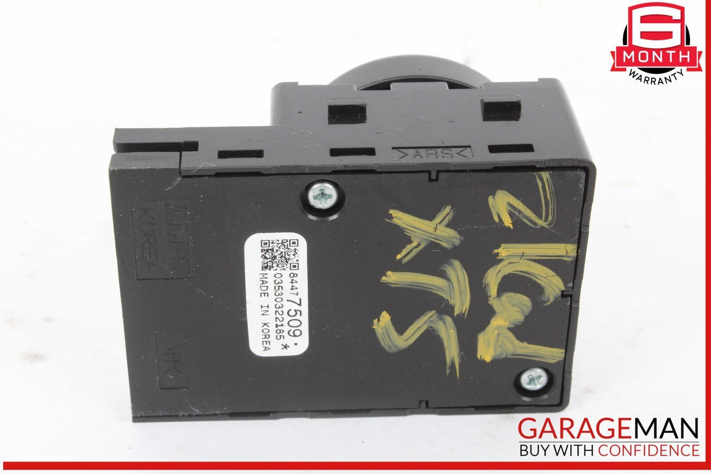 17-23 Cadillac XT5 Front Right or Left Side Seat Lumbar Switch 84477509 OEM