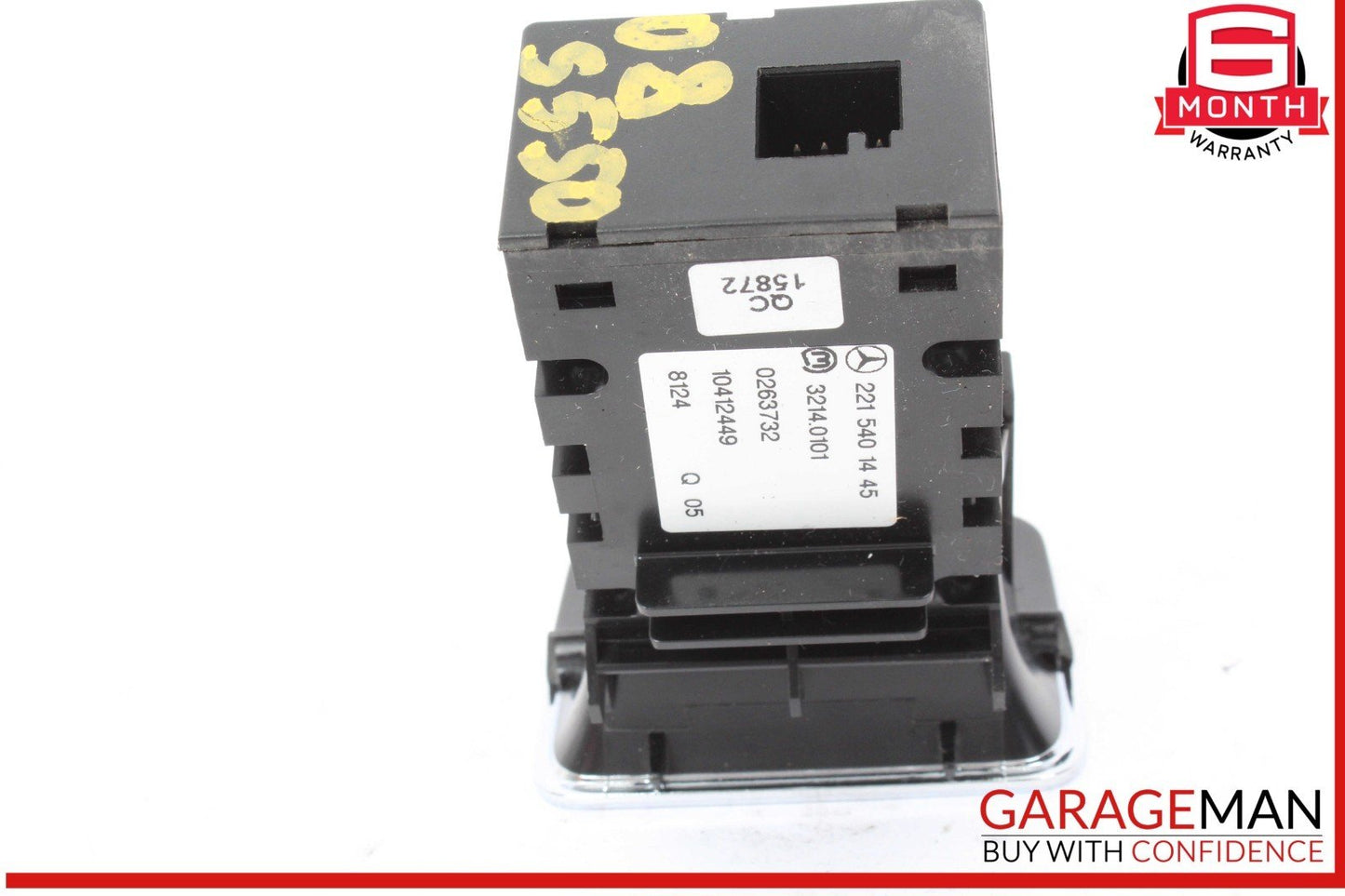 07-14 Mercedes W221 S550 CL550 Electronic Parking Button Switch 2215401445 OEM