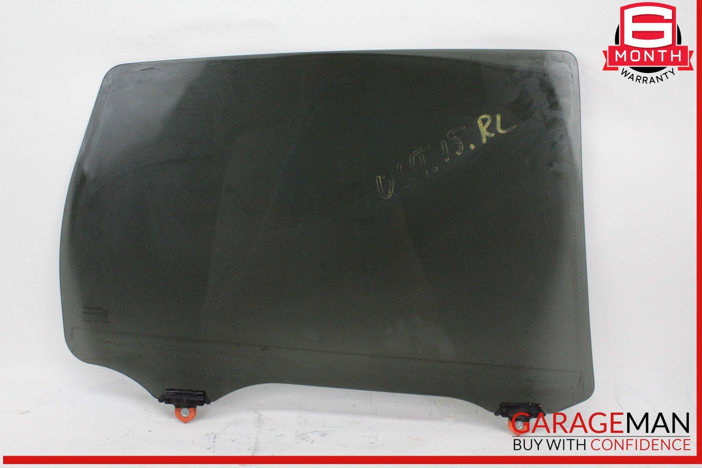 11-24 Mitsubishi Outlander Sport Rear Left Door Window Glass OEM