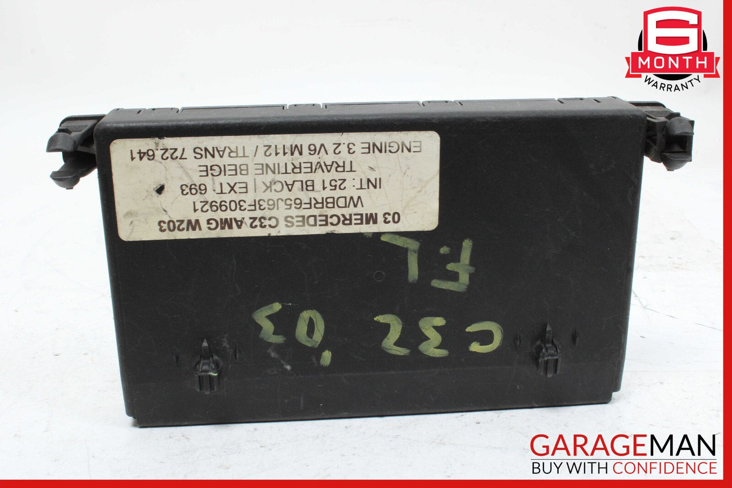 01-07 Mercedes W203 C230 C240 C320 Front Left Door Control Module 2038201585