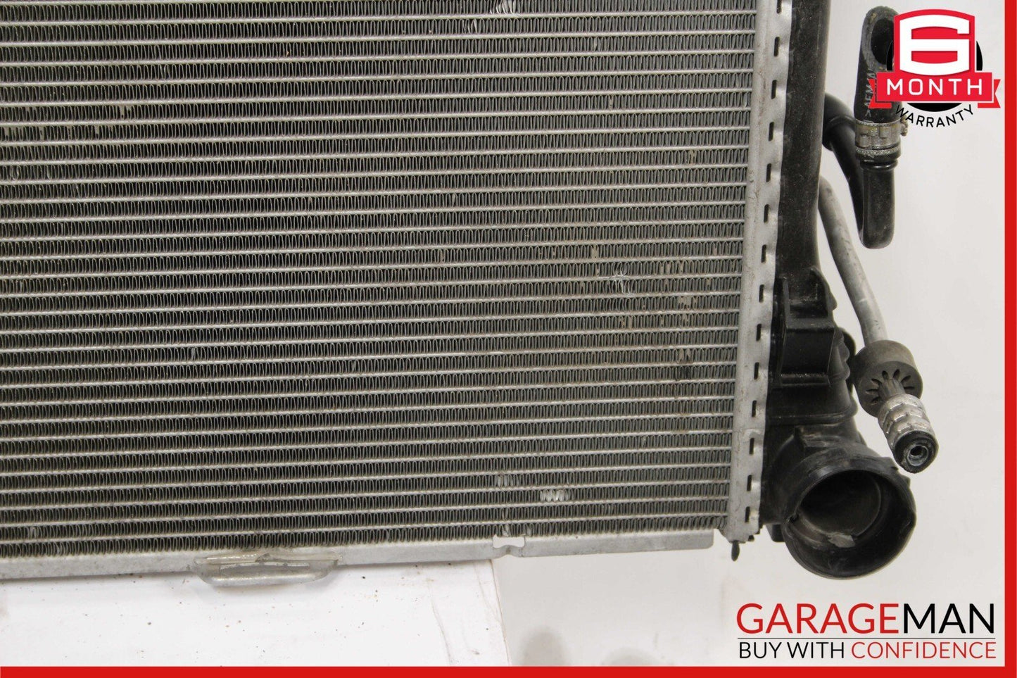 08-14 Mercedes C250 Engine Water Cooling Radiator Condenser Steering Cooler Assy