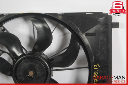 12-20 Mercedes W117 CLA250 SLK250 Engine Radiator Cooling Fan Motor Shroud Assy