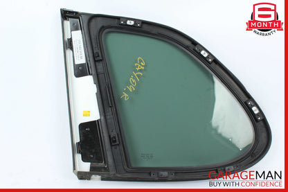 03-06 Porsche Cayenne 955 Rear Right Passenge Side Quarter Window Glass OEM