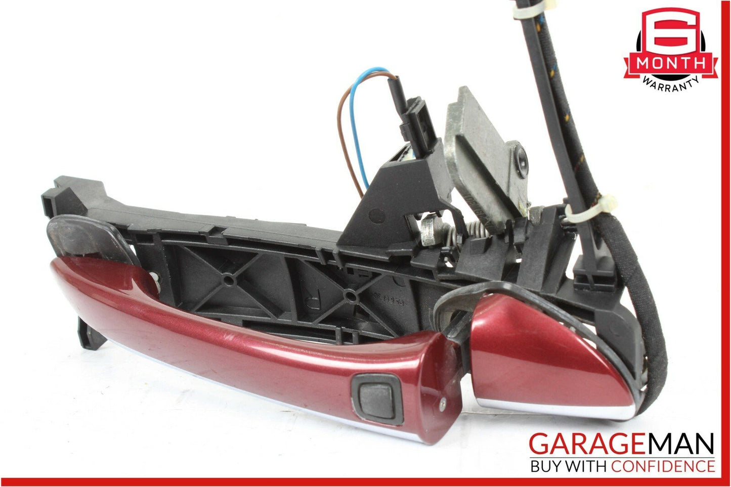 00-06 Mercedes W220 S430 Front Right Side Keyless Go Exterior Door Handle Red