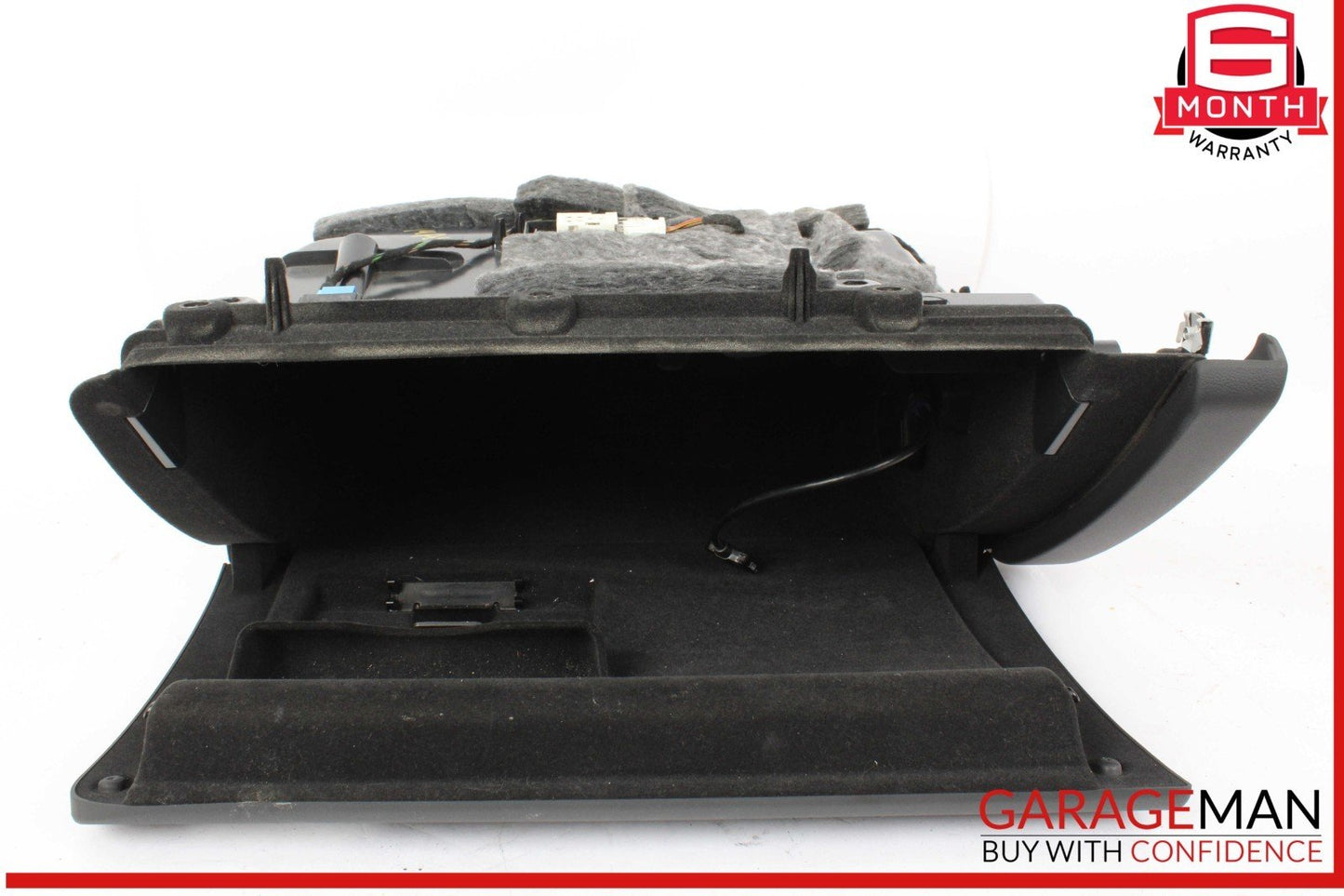 13-16 Audi A4 Front Right Passenger Side Glove Box Storage Compartment Black OEM