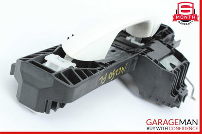 12-15 Mercedes W204 C250 Front Left Driver Side Exterior Door Handle White OEM