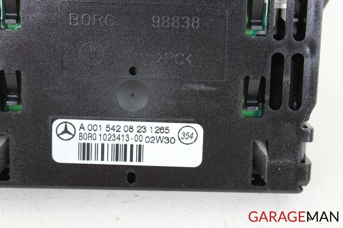 03-06 Mercedes R230 SL500 SL55 Rear Parktronic Display Buzzer Beige 0015420823