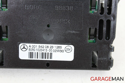 03-06 Mercedes R230 SL500 SL55 Rear Parktronic Display Buzzer Beige 0015420823