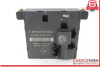 03-09 Mercedes W211 E350 E550 Rear Left Driver Side Door Control Module OEM