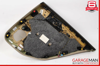 12-14 Mercedes W218 CLS550 Rear Left Driver Side Interior Door Panel Beige OEM