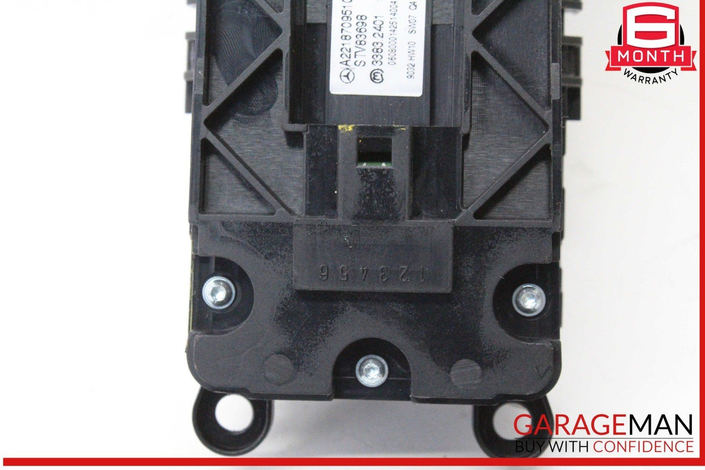 07-13 Mercedes W221 S550 S400 S600 Rear Left or Right Side Window Control Switch