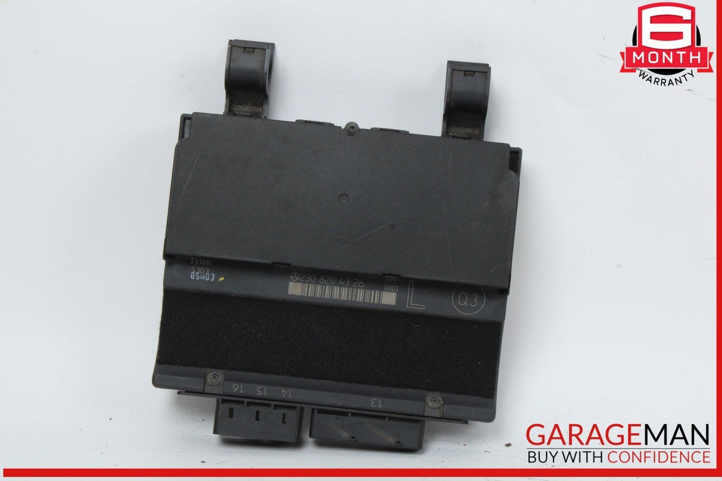 03-12 Mercedes R230 SL500 SL55 AMG Front Left Under Seat Control Module Unit OEM