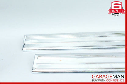 00-06 Mercedes W220 S500 S55 AMG Front & Rear Door Step Sill Sills Set of 4 Pc