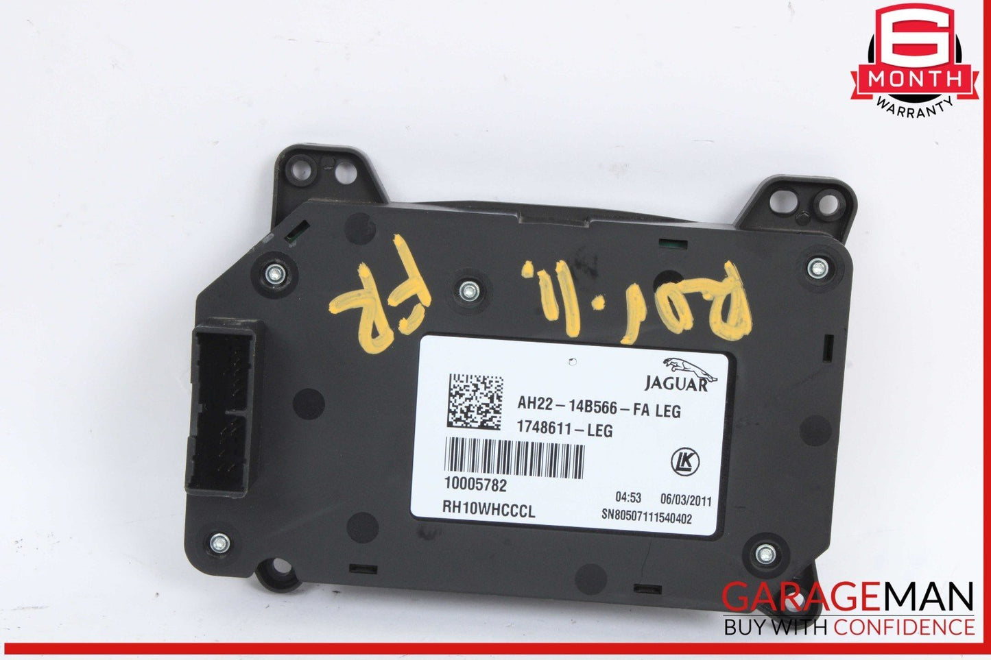 10-13 Land Rover Range Rover Sport Front Right Side Seat Adjuster Control Switch