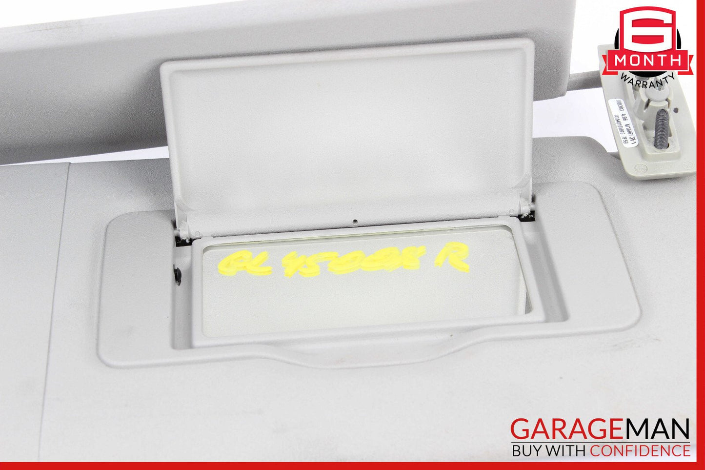 06-12 Mercedes X164 GL450 ML450 Front Right Side Sun Visor Sunvisor Shade Gray