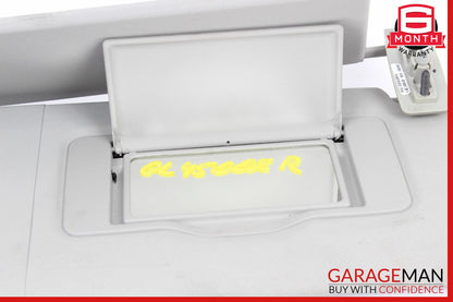 06-12 Mercedes X164 GL450 ML450 Front Right Side Sun Visor Sunvisor Shade Gray