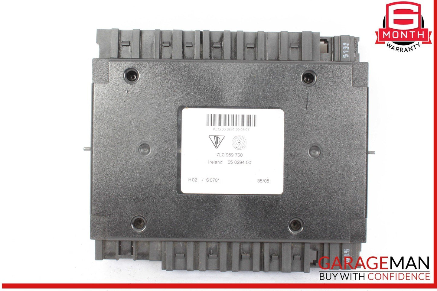 03-10 Porsche Cayenne 955 Front Right Passenger Side Seat Control Module Unit