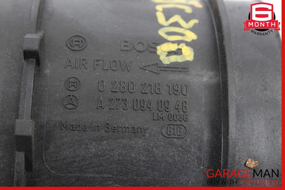 06-15 Mercedes W204 C300 E500 E550 Bosch MAF Mass Air Flow Sensor Meter Tube OEM