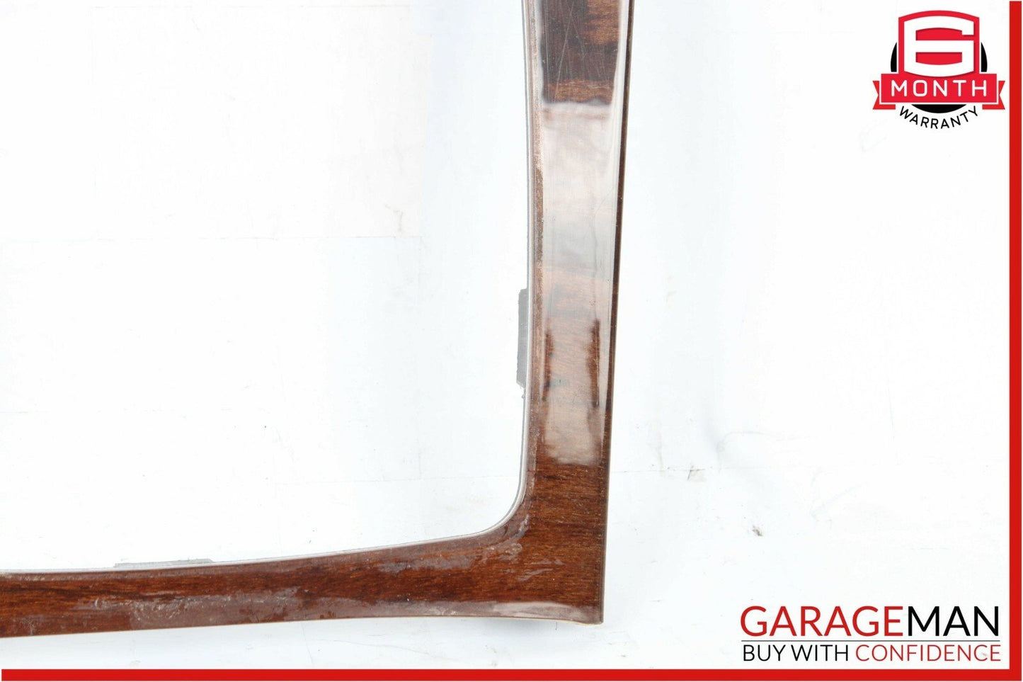 08-15 Mercedes C250 C300 C350 E350 Center Console Shift Shifter Bezel Trim Wood
