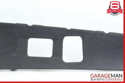 10-13 Mercedes W212 E350 E400 E550 Sedan Trunk Lid Tailgate Handle Trim Black