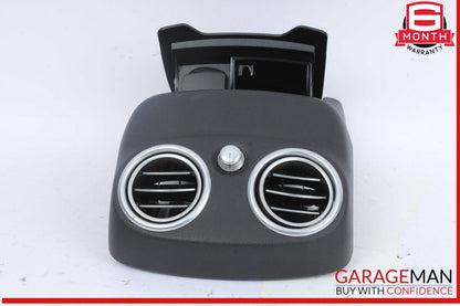 15-20 Mercedes W205 C300 Rear Center Console AC Air Vent Grille Trim Cover OEM