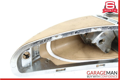 00-06 Mercedes W215 CL500 Front Left Seat Backrest Recline Handle Saffron OEM